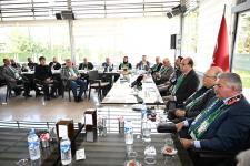 Başkan Geçit, Malatya Yeşilyurtspor Kulüp Yönetimiyle Birlikte Basın Mensuplarıyla Buluştu